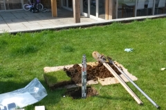 Hand Dug Trial Pit